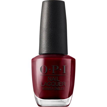 OPI Nail Lacquer, Got the Blues for Red, Red Nail Polish, 0.5 fl oz