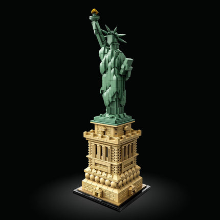 buy LEGO Architecture Statue of Liberty 21042 Model Building Set - Collectible New York City Souvenir in India