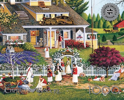 Buffalo Games - Silver Select - Charles Wysocki - Love - 1000 Piece Jigsaw Puzzle for Adults Challenging Puzzle Perfect for Game Nights - Finished Size 26.75 x 19.75