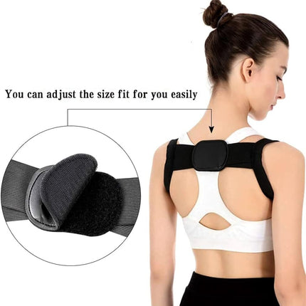 Maxbell Unisex Adjustable Posture Corrector - Relieve Neck, Back, and Shoulder Pain