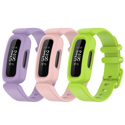 buy EiEuuk Watch Bands Compatible with Fitbit Ace 3 Tracker for Kids,Soft Silicone Wristbands Accessory in India