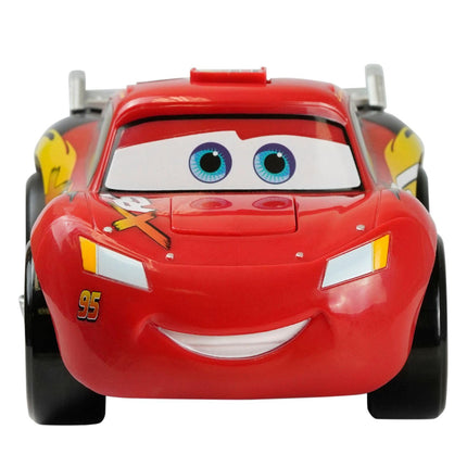 Disney Store Official Lightning McQueen Push & Go Talking Vehicle – Engaging Toy for Kids – Drive & Learn with Iconic Pixar Character for Hours of Fun