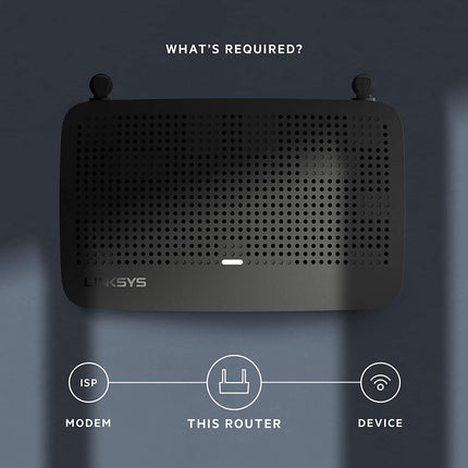 buy Linksys Mesh Wifi 5 Router, Dual-Band, 1,200 Sq. ft Coverage, Supports Guest WiFi, Parent Control,12+ Devices, Speeds up to (AC1300) 1.3Gbps - MR6350 in india.