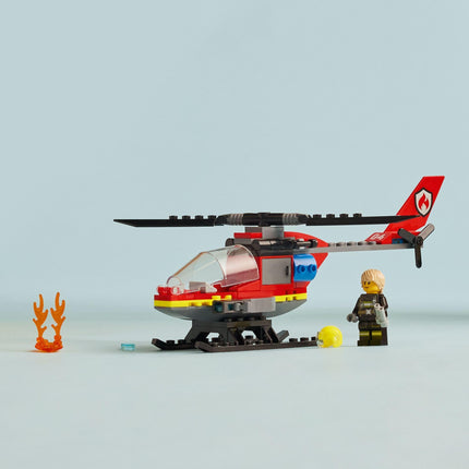 Buy LEGO City Fire Rescue Helicopter Toy, Building Set with Firefighter Minifigure Pilot Toy, Fun Gift in India.