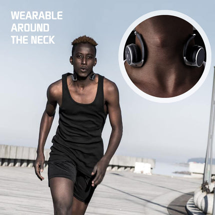 Buy RTUSIA Small Bluetooth Headphones Wrap Around Head - Sports Wireless Headset with Built in Microphon in India