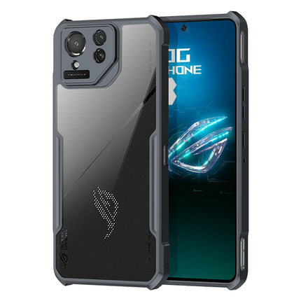 Ltezixal Case Compatible with Asus Rog Phone 8 Pro, [Droproof] [Sweat-Proof] [Fingerprint-Proof] Shockproof Protective Phone Case Fits Rog Phone 8 Pro,Black