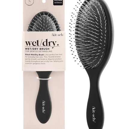 Buy Kitsch Wet Hair Brush Detangling Brush - Soft Bristle Hair Brushes for Women | Straight & Curly Wet in India.