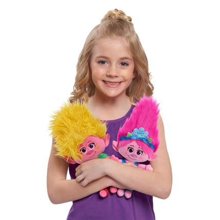 Buy DreamWorks Trolls Band Together 8-inch Small Plush Poppy and Viva 2-piece Set, Kids Toys for Ages 3 Up by Just Play in India