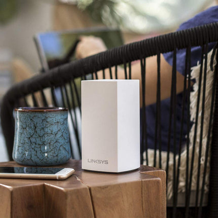 buyLinksys Velop Dual Band Intelligent Mesh WiFi System Ultra-Fast and Full-Strength Mesh Wi-Fi, Handles 50+ Devices, MU-MIMO Technology - White (AC1200)in india