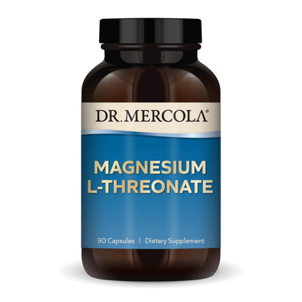 Buy Dr. Mercola Magnesium L-Threonate, 30 Servings (90 Capsules), Dietary Supplement, Supports Bone and Joint Health, Non GMO in India