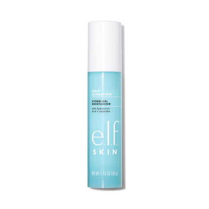 e.l.f. Holy Hydration! Hydro-Gel Moisturizer, Hydrates & Moisturizes Skin for a Plumped Up Complexion, Lightweight & Quick-Absorbing, White, 1.76 Oz