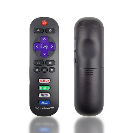 OEM Remote Control for TCL Roku TV No Pairing includes Volume Control Buttons & Netflix, Hulu, Roku Channel