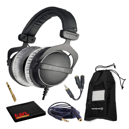 buy beyerdynamic DT 770 Pro 80 Ohm Closed-Back Studio Mixing Headphones Bundle in India