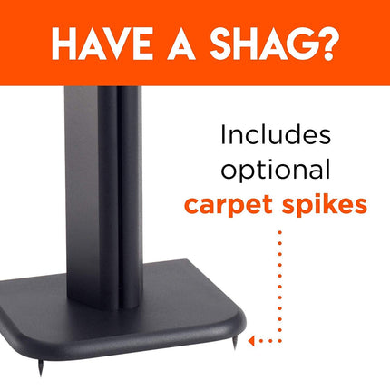 buy Speaker Stands - Works with Klipsch, Polk, JBL & Other Bookshelf Speakers Or Studio Monitors - in India