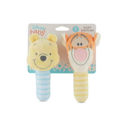 buy Disney Winnie The Pooh and Tigger Assorted Plush Lovie Rattle Set Pack of 2 in India