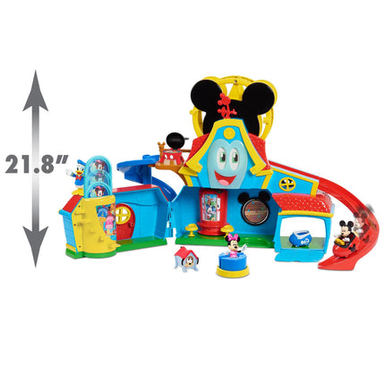 buy Disney Junior Mickey Mouse Funny the Funhouse 13 Piece Lights and Sounds Playset in India