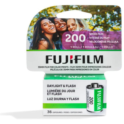 Fujifilm Fujicolor 200 Color Negative Film (35mm Roll Film, 36 Exposures)(Pack of 1)