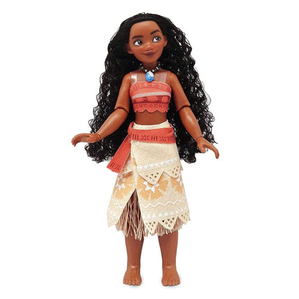 Disney Store Official Moana Classic Doll for Kids, 10Â½ Inches, Includes Brush with Molded Details