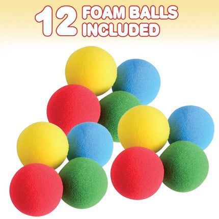 Buy ArtCreativity Soft Foam Balls - Pack of 12 - Lightweight Mini Play Balls for Safe Indoor Toys Fun in India.