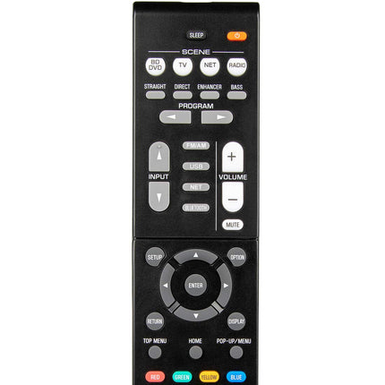 Replacement for Yamaha Home Theater Audio Receiver Remote Control Model RAV534 ZP45780 Part Number ZP457800