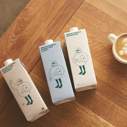 Buy Minor Figures - Oat Milk - Organic - Barista Standard - 32 Oz - 6 Pack - Non Gmo - Plant Based - Vegan - Dairy Free in India.