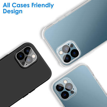Buy JETech Camera Lens Protector for iPhone 12 Pro 6.1-Inch, 9H Tempered Glass, HD Clear, Anti-Scratch in India