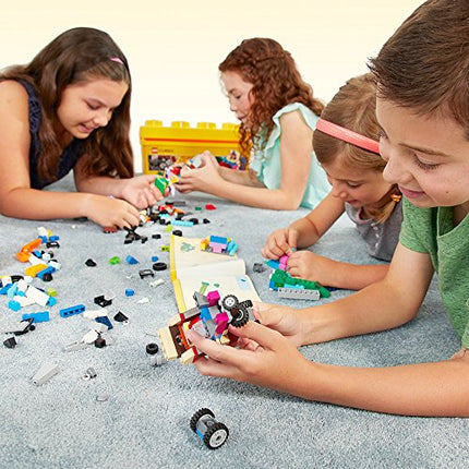 buy LEGO Classic Medium Creative Brick Box 10696 Building Toy Set - Featuring Storage, Includes Train, in India