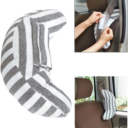 Maxbell Car Seat Travel Pillow  Comfortable Neck Support Cushion Perfect for Kids' Car Seat Belts