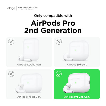 buy elago AirPods Pro 2nd Gen Case Clear Cover in India