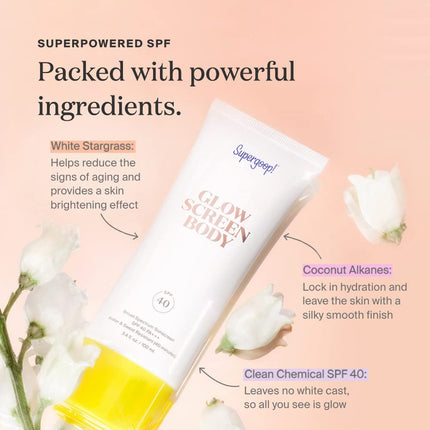 Buy Supergoop! Glowscreen Body SPF 40 PA+++ 3.4 fl oz in India