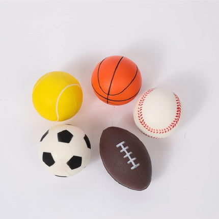 buy Neliblu Foam Sports Toys with Bag, Set of 5 - Includes Soccer Ball, Basketball, Football, Baseball in India