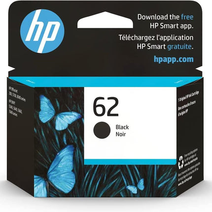 Buy HP 62 Black Ink Cartridge | Works with HP ENVY 5540, 5640, 5660, 7640 Series, HP OfficeJet 5740, in India