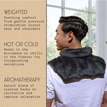 Buy Studio Mercantile Neck and Shoulder Therapy Wrap - Gray in India