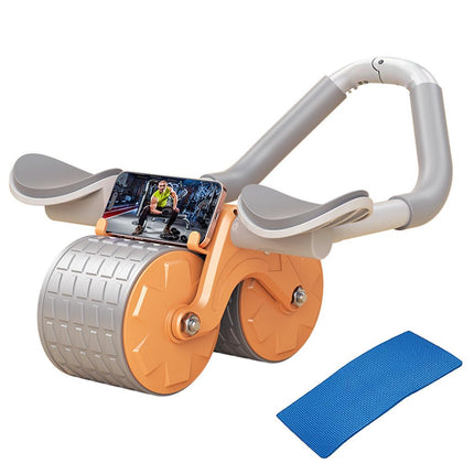 Maxbell Fit Abdominal Exercise Roller: Achieve Toned Abs with Elbow Support & Timer