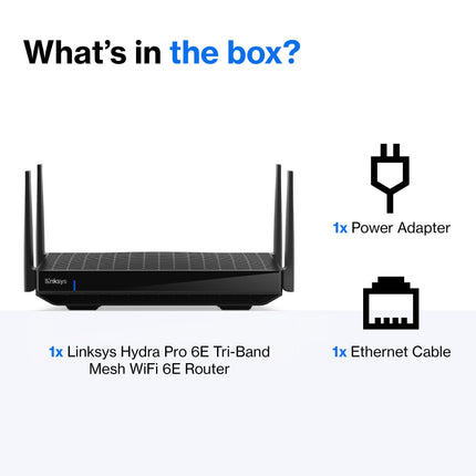 buy Linksys WiFi Mesh 6E Tri-Band Router in India