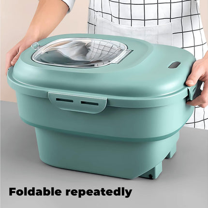 Maxbell Foldable Dog Food Storage Container