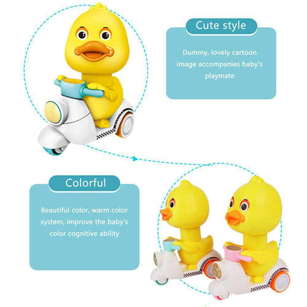 pull back toy::Cute Duck Toy::cute duck cartoon::Press and go Toys