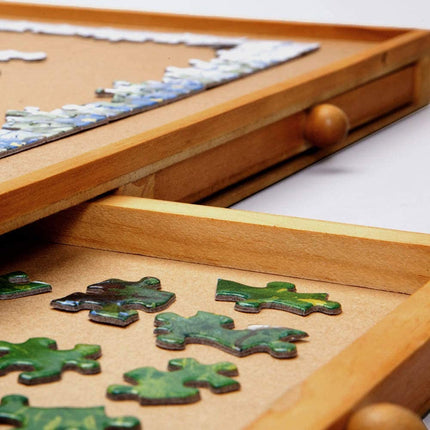 Buy Bits and Pieces â€“Original Standard Wooden Jigsaw Puzzle Plateau-The Complete Puzzle Storage System in India India