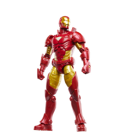 Marvel Legends Series Iron Man (Model 20), Iron Man Comics Collectible 6-Inch Action Figure, Retro-Inspired Blister Card