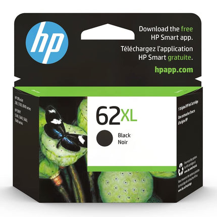 buy HP 62XL Black High-yield Ink | Works with HP ENVY 5540, 5640, 5660, 7640 Series, HP OfficeJet 57 in India.