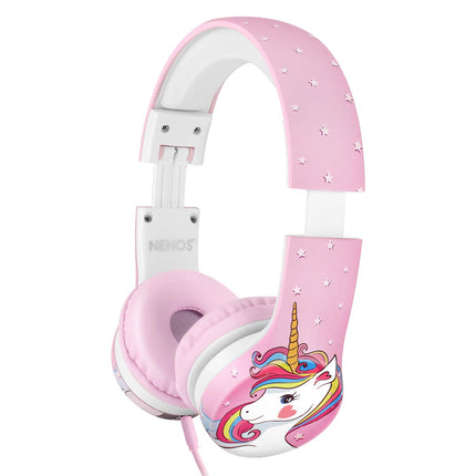 NENOS Kids Headphones Children’s Headphones for Kids Toddler Headphones Limited Volume Unicorn Unicorn