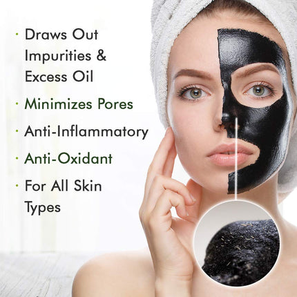 Buy Ebanel Blackhead Remover Charcoal Peel Off Face Mask with Brush in India.