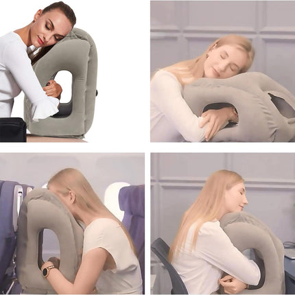 Inflatable Travel Pillow for Sleeping For Long Journey