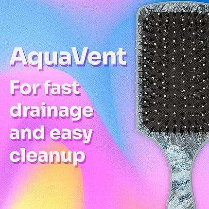 buy Wet Brush Paddle Shine Enhancer with Argan Oil, Distressed Wood - Ultra-Soft IntelliFlex Detangling in India