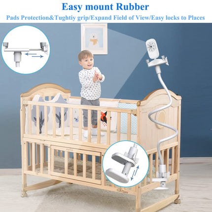 buy Derebir Baby Camera Mount Flexible Baby Monitor Holder Stand Compatible with Nanit Pro,Vetch,eufy, H in India