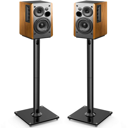 buy PERLESMITH Universal Floor Speaker Stands 28 Inch for Surround Sound, Klipsch, Sony, Edifier, Yamaha, Polk & Other Bookshelf Speakers Weight up to 22lbs - 1 Pair in india