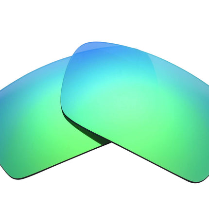 NicelyFit Polarized Replacement Lenses for Oakley Gascan Sunglasses (Green Mirror)