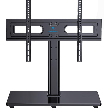 buy PERLESMITH Universal TV Stand Table Top TV Base for 32-80 inch LCD LED OLED 4K Flat Screen TVs-Height Adjustable TV Mount Stand with Tempered Glass Base, VESA 600x400mm, Holds up to 99lbs in india