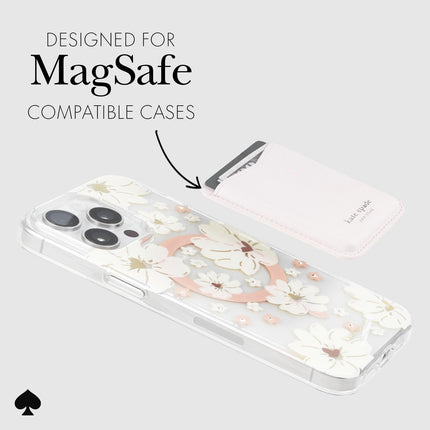 Buy Kate Spade New York Magnetic Wallet/Card Holder - Compatible with MagSafe Wallet - Pale Dogwood in India