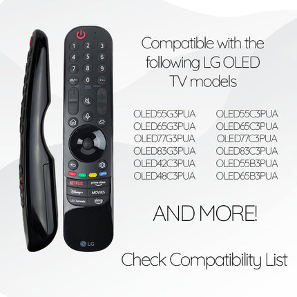 Buy Original MR23GA Magic Remote for LG OLED Evo Smart TVs Z3 G3 C3 B3 Series with Voice Control and Pointer Function in India.